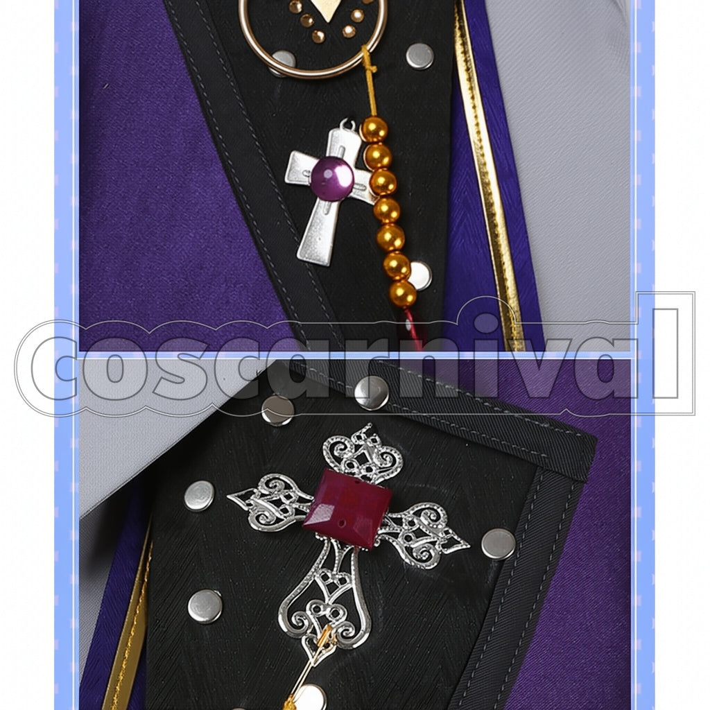 Ensemble Stars!! Music UNDEAD Rei Sakuma Cosplay Costume