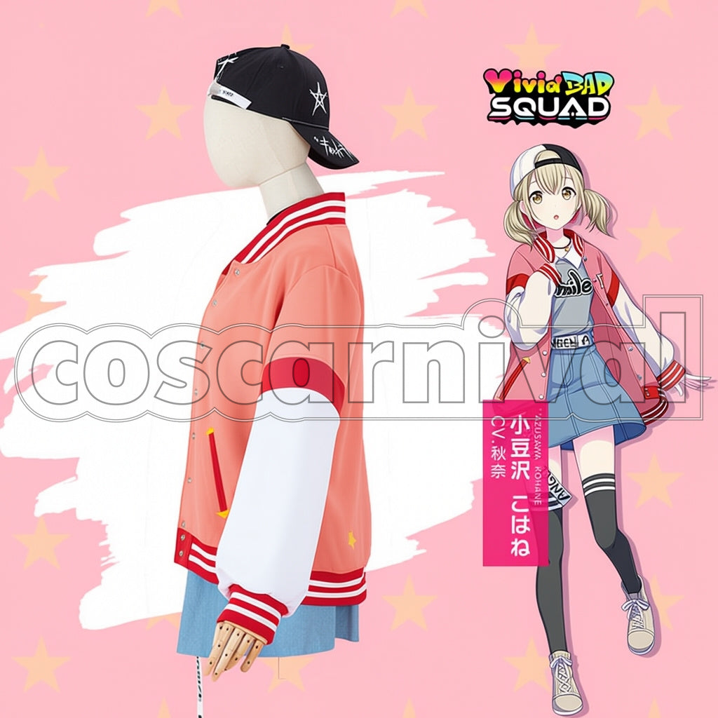 HATSUNE MIKU: COLORFUL STAGE! Vivid BAD SQUAD Kohane Azusawa Cosplay Costume