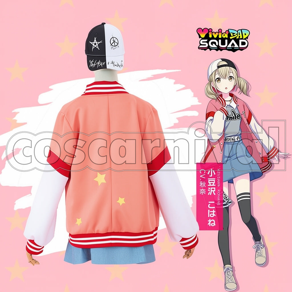 HATSUNE MIKU: COLORFUL STAGE! Vivid BAD SQUAD Kohane Azusawa Cosplay Costume