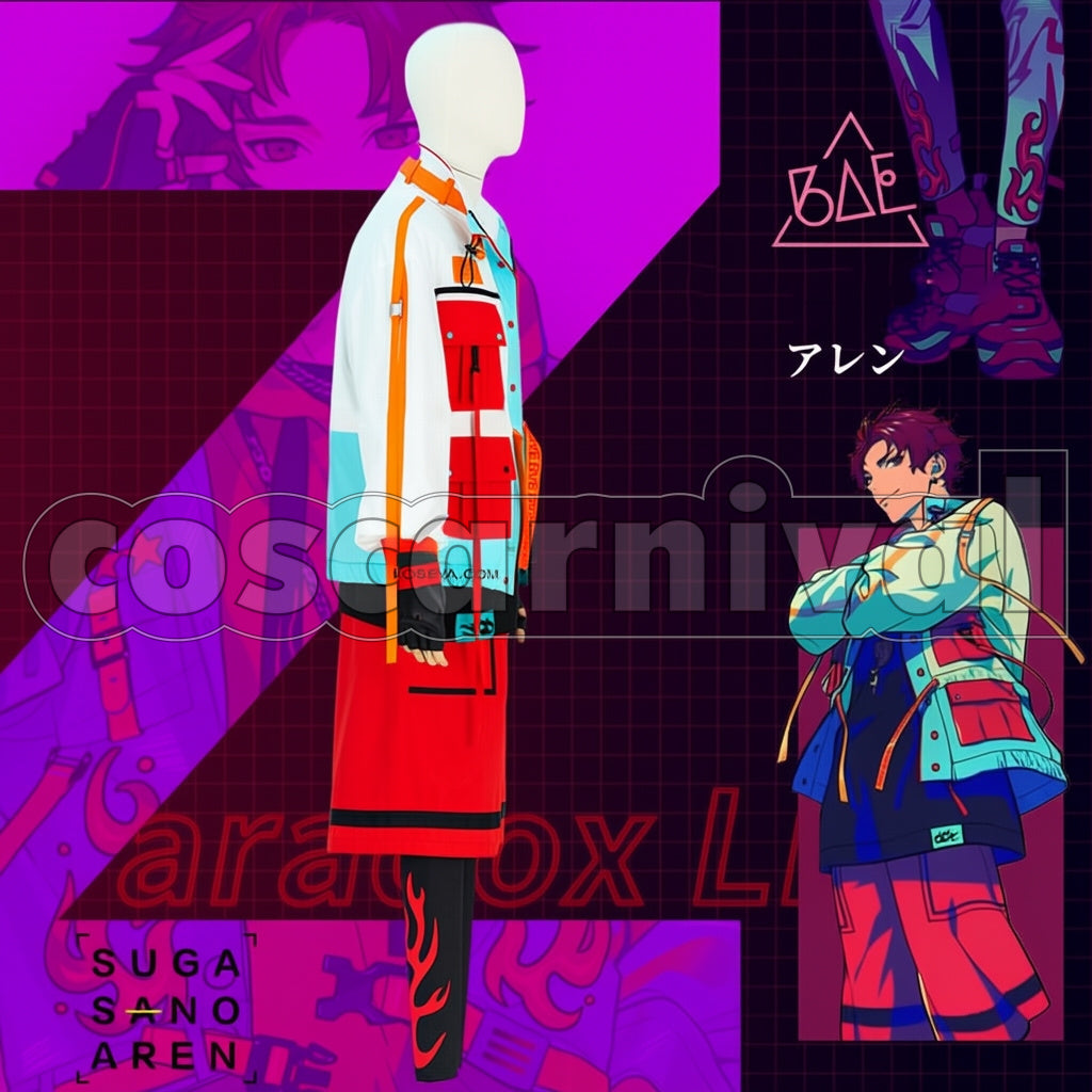 Paradox Live Exhibition Show BAE Allen Sugasano SUZAKU Cosplay Costume