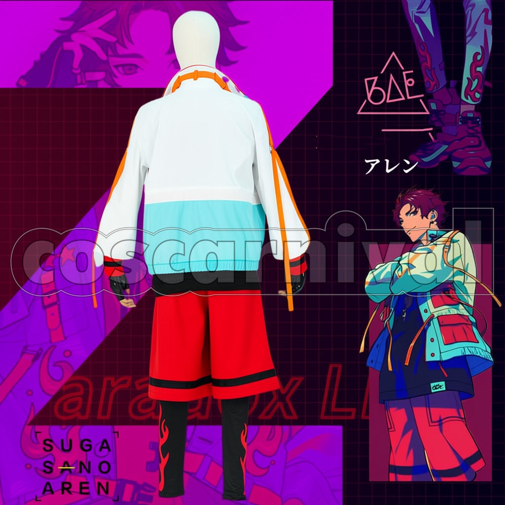 Paradox Live Exhibition Show BAE Allen Sugasano SUZAKU Cosplay Costume