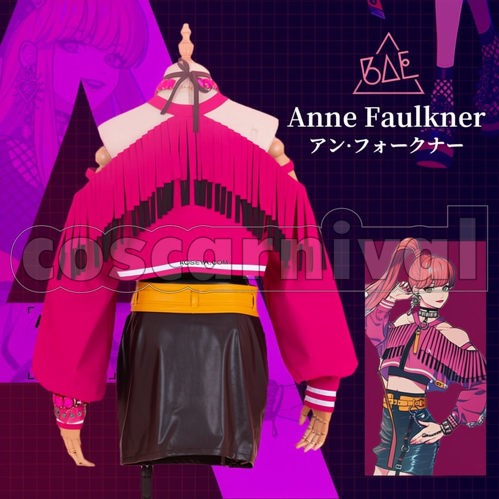 Paradox Live Exhibition Show BAE Anne Faulkner Cosplay Costume