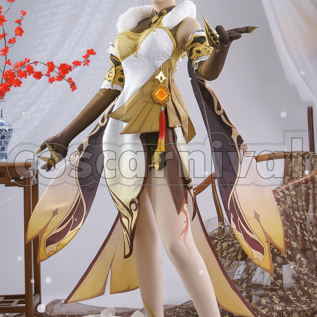 Genshin Impact Ningguang Cosplay Costume