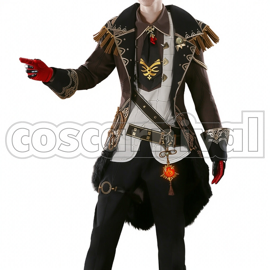 Genshin Impact Diluc Custom-Made Cosplay Costume