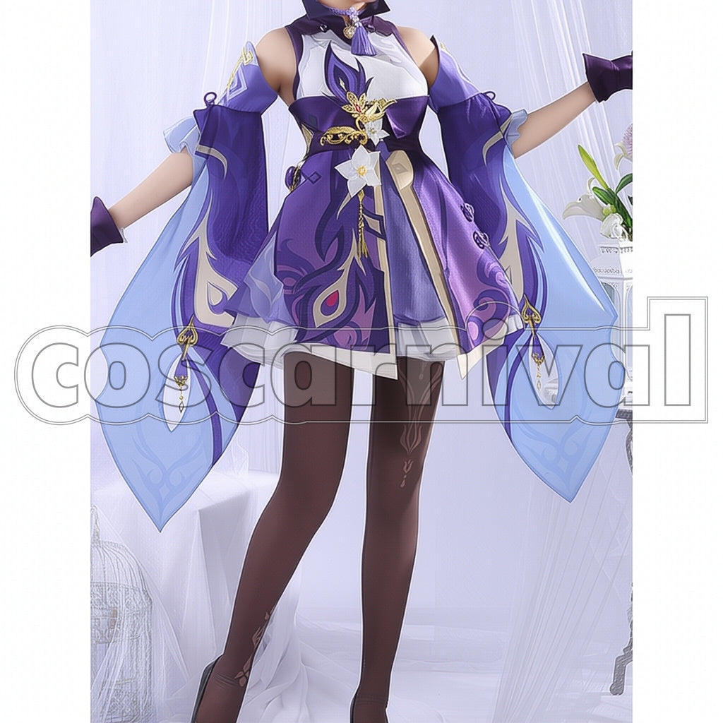 Genshin Impact Keqing Cosplay Costume