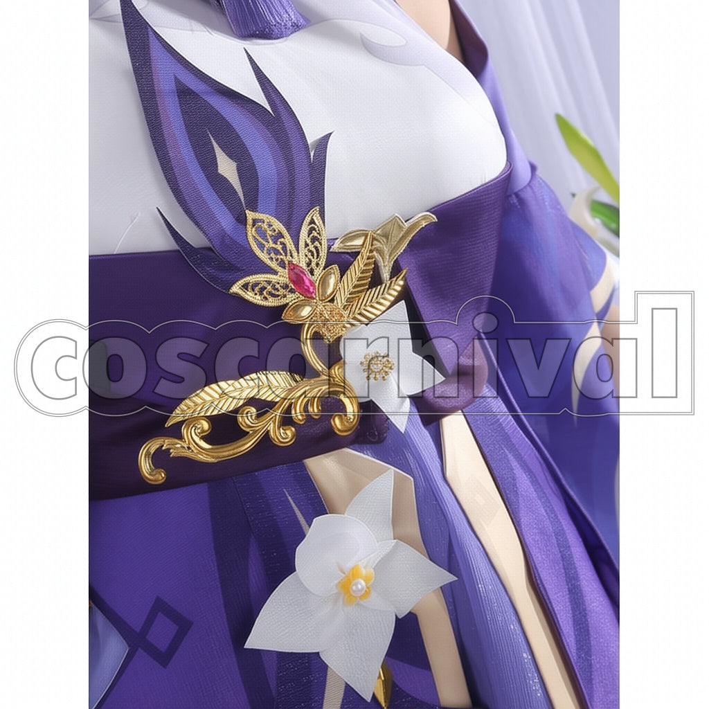 Genshin Impact Keqing Cosplay Costume