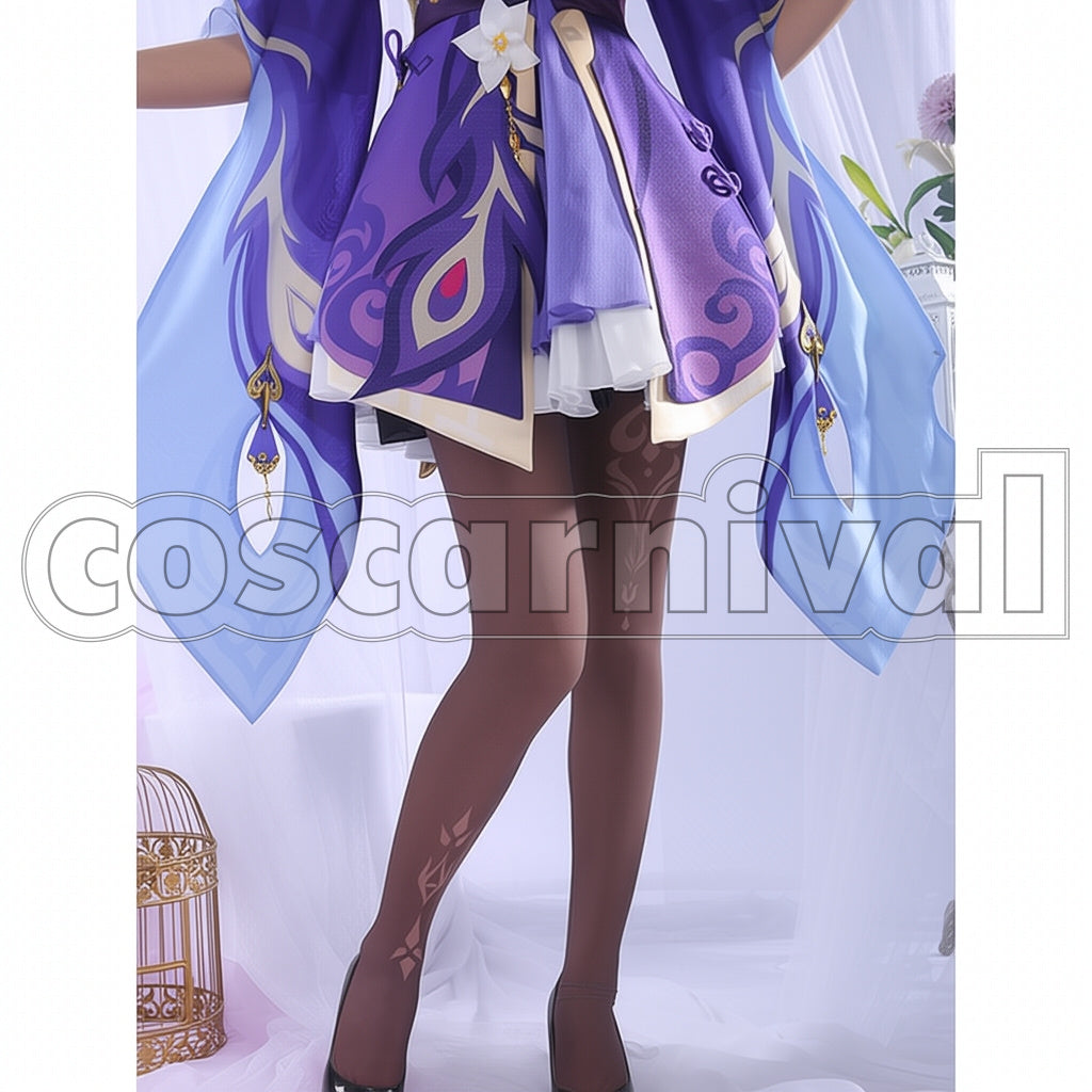 Genshin Impact Keqing Cosplay Costume