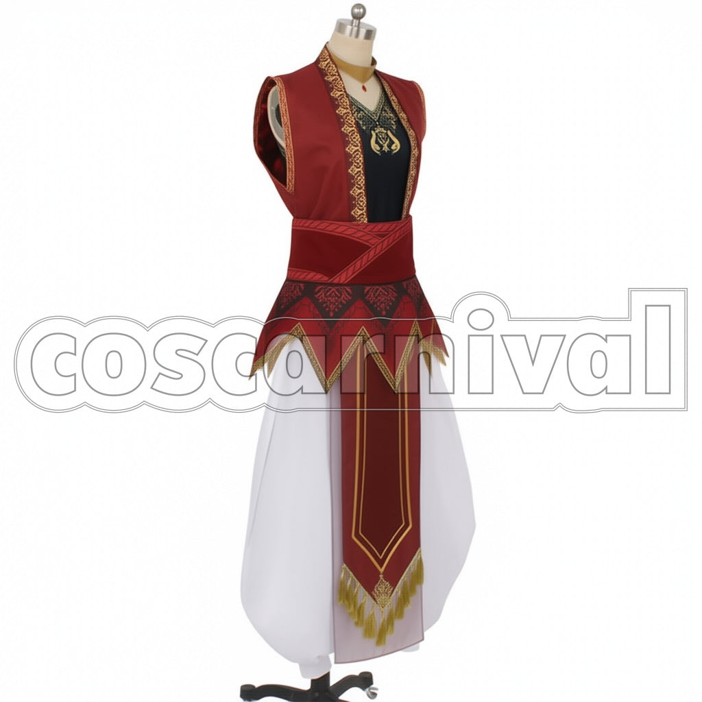 Disney Twisted-Wonderland Kalim Al-Asim Scary Dress Cosplay Costume