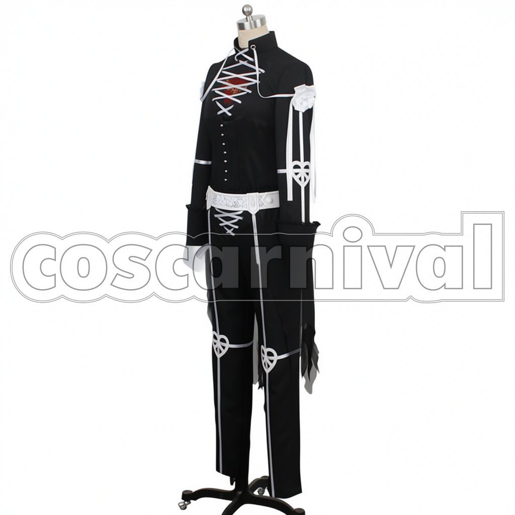 Disney Twisted-Wonderland Heartslabyul Dorm Deuce Spade Scary Dress Cosplay Costume