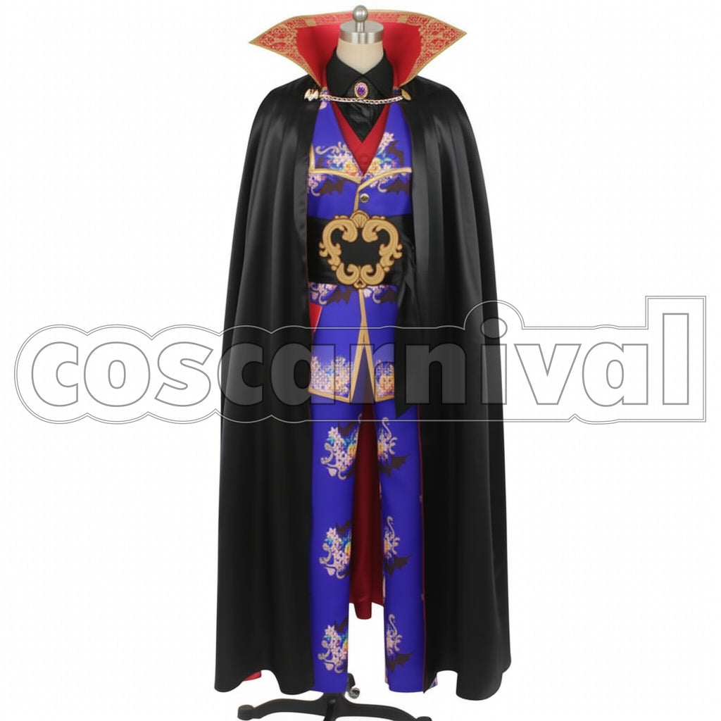 Disney Twisted-Wonderland Vil Schoenheit Scary Dress Cosplay Costume