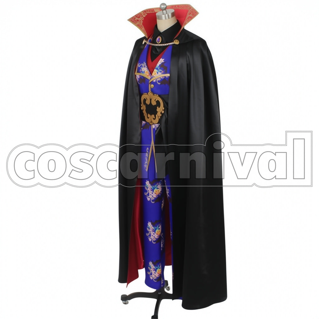 Disney Twisted-Wonderland Vil Schoenheit Scary Dress Cosplay Costume