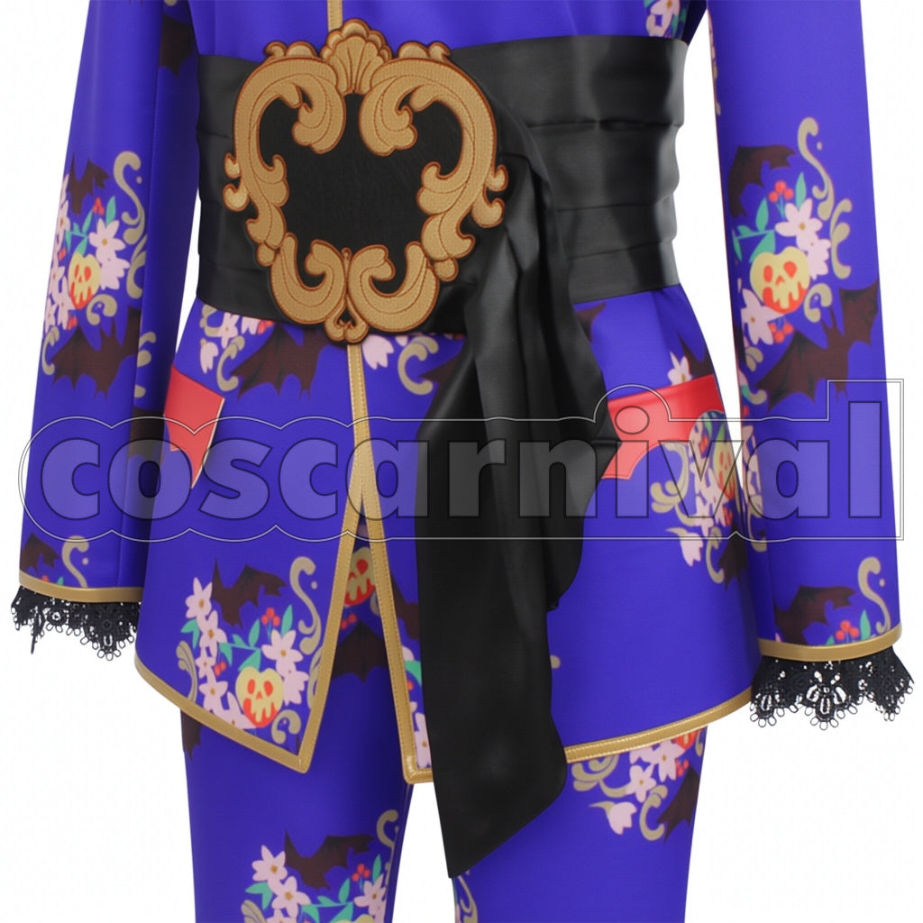 Disney Twisted-Wonderland Vil Schoenheit Scary Dress Cosplay Costume