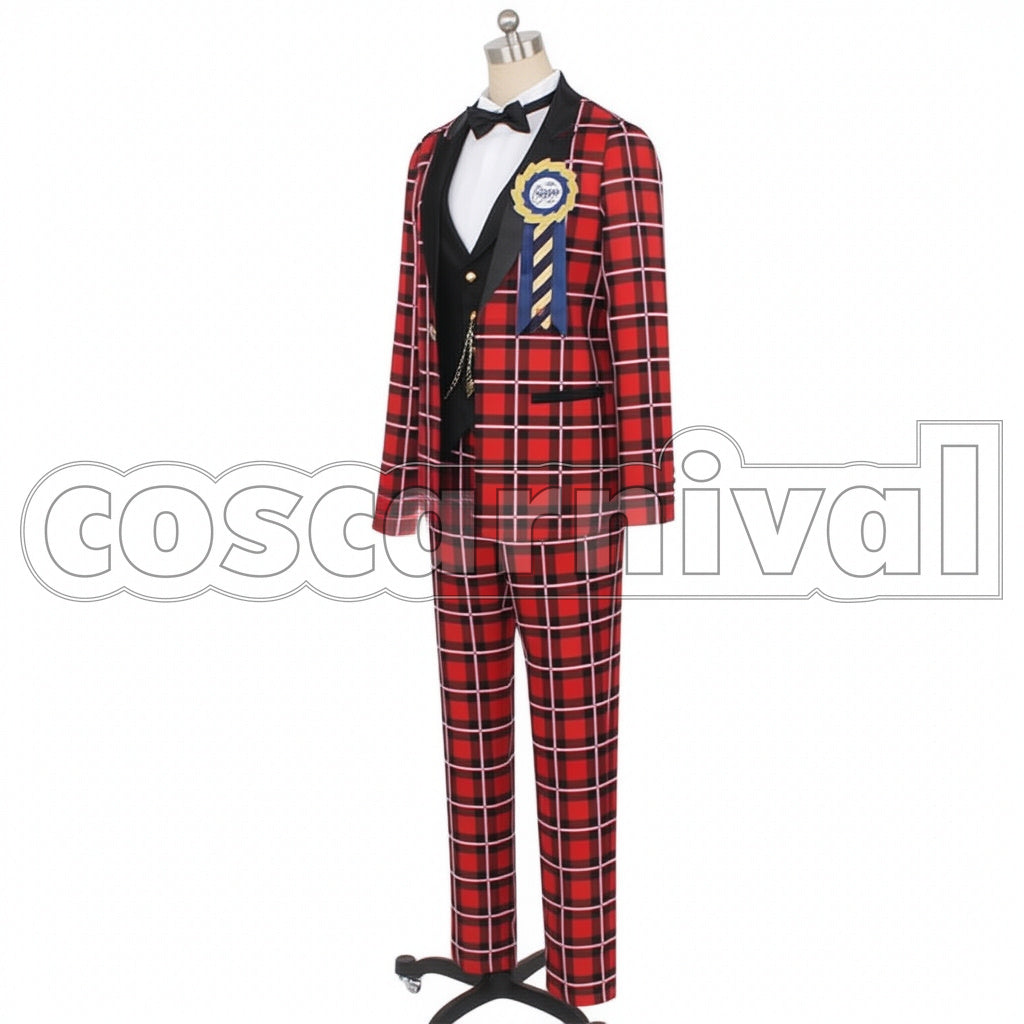 Disney Twisted-Wonderland Role-play Groom Ace Trappola Cosplay Costume