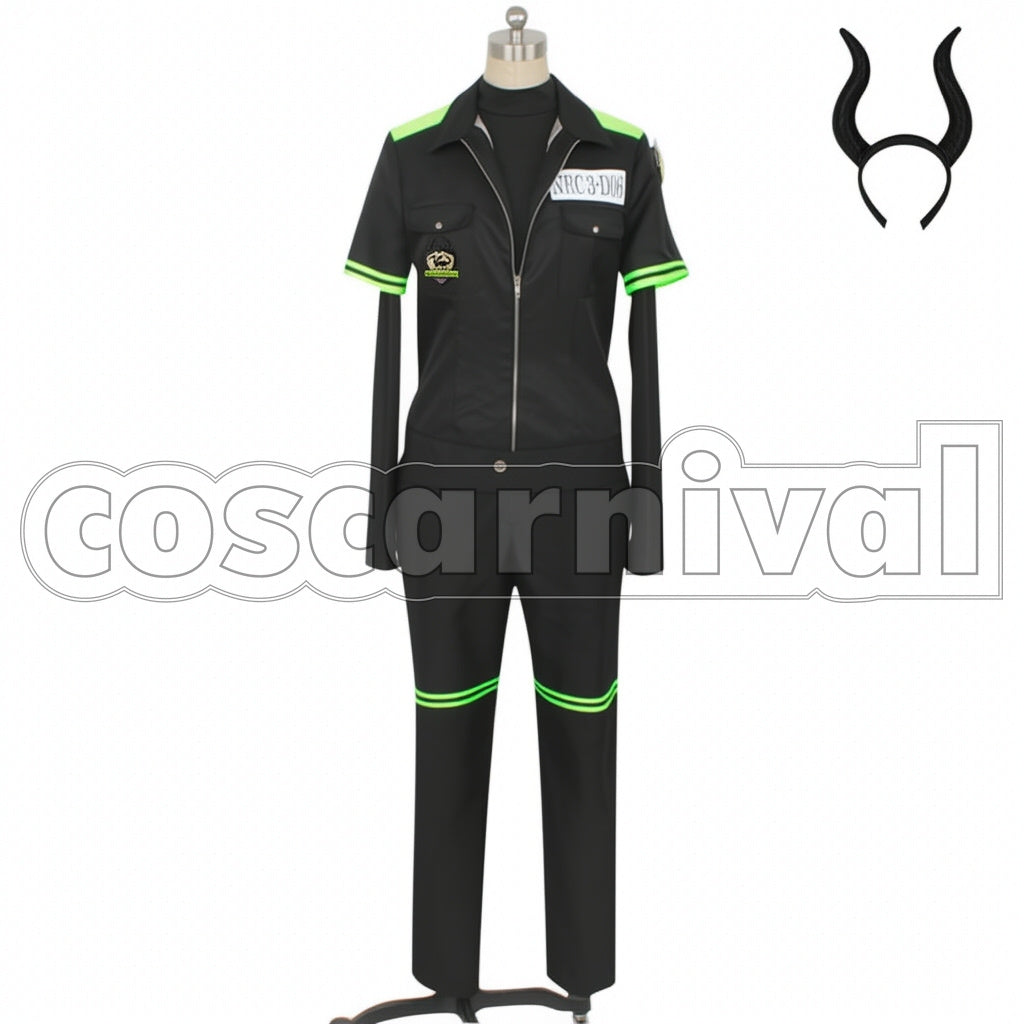 Disney Twisted-Wonderland Diasomnia Dorm PE Uniform Malleus Draconia Cosplay Costume