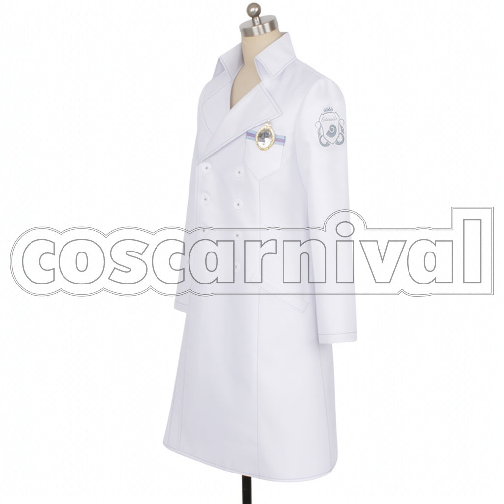 Disney Twisted-Wonderland Labwear Floyd Leech Cosplay Costume