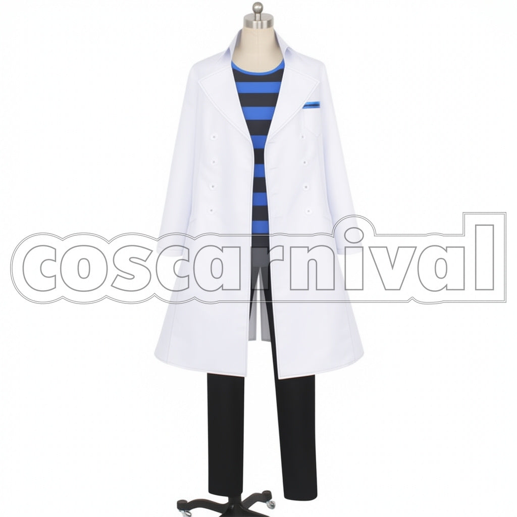 Disney Twisted-Wonderland Labwear Idia Shroud Cosplay Costume