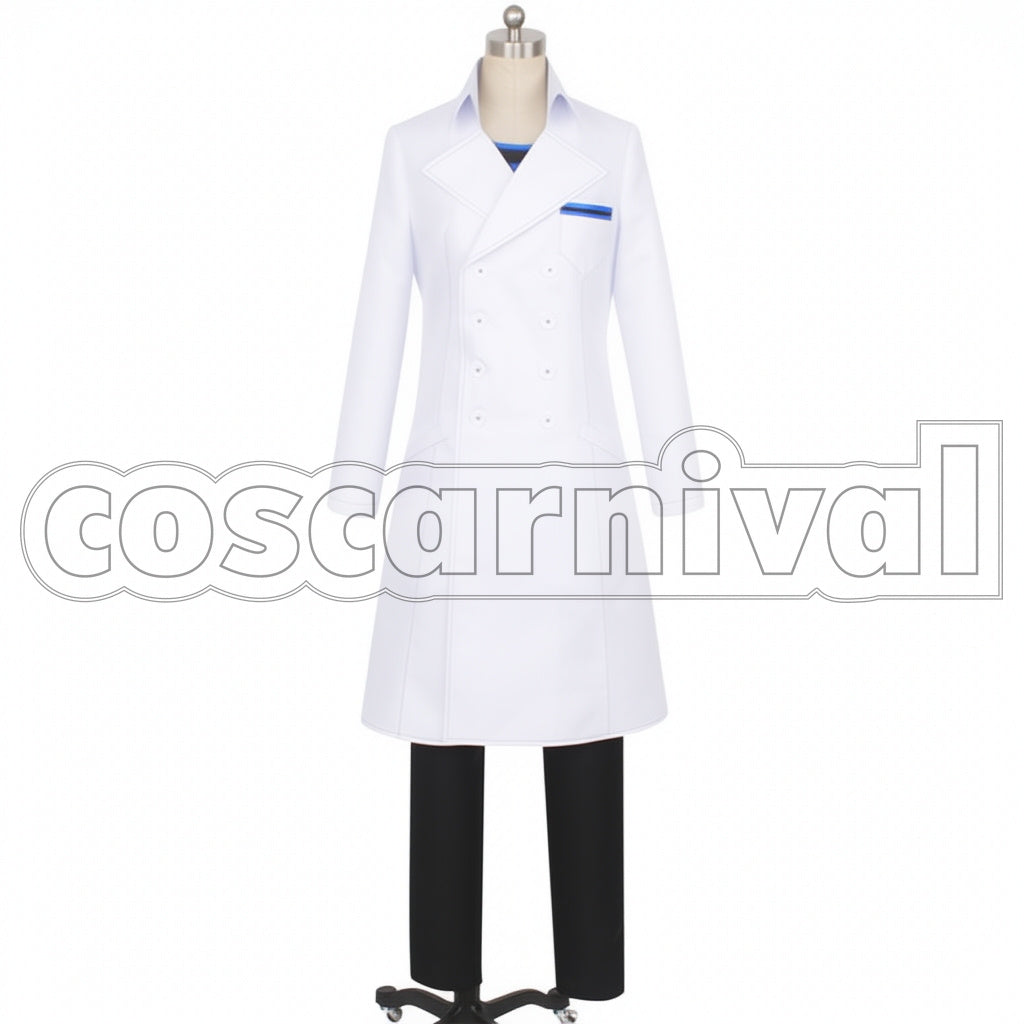 Disney Twisted-Wonderland Labwear Idia Shroud Cosplay Costume