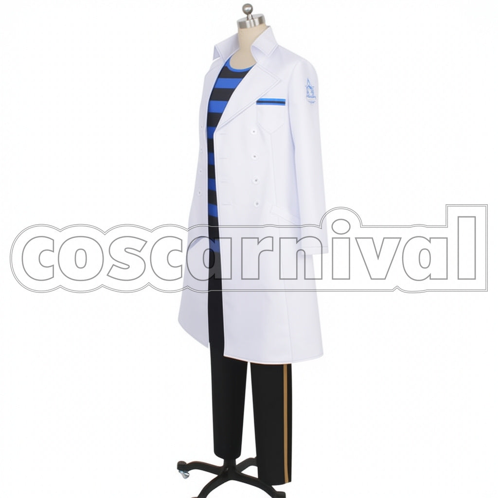 Disney Twisted-Wonderland Labwear Idia Shroud Cosplay Costume