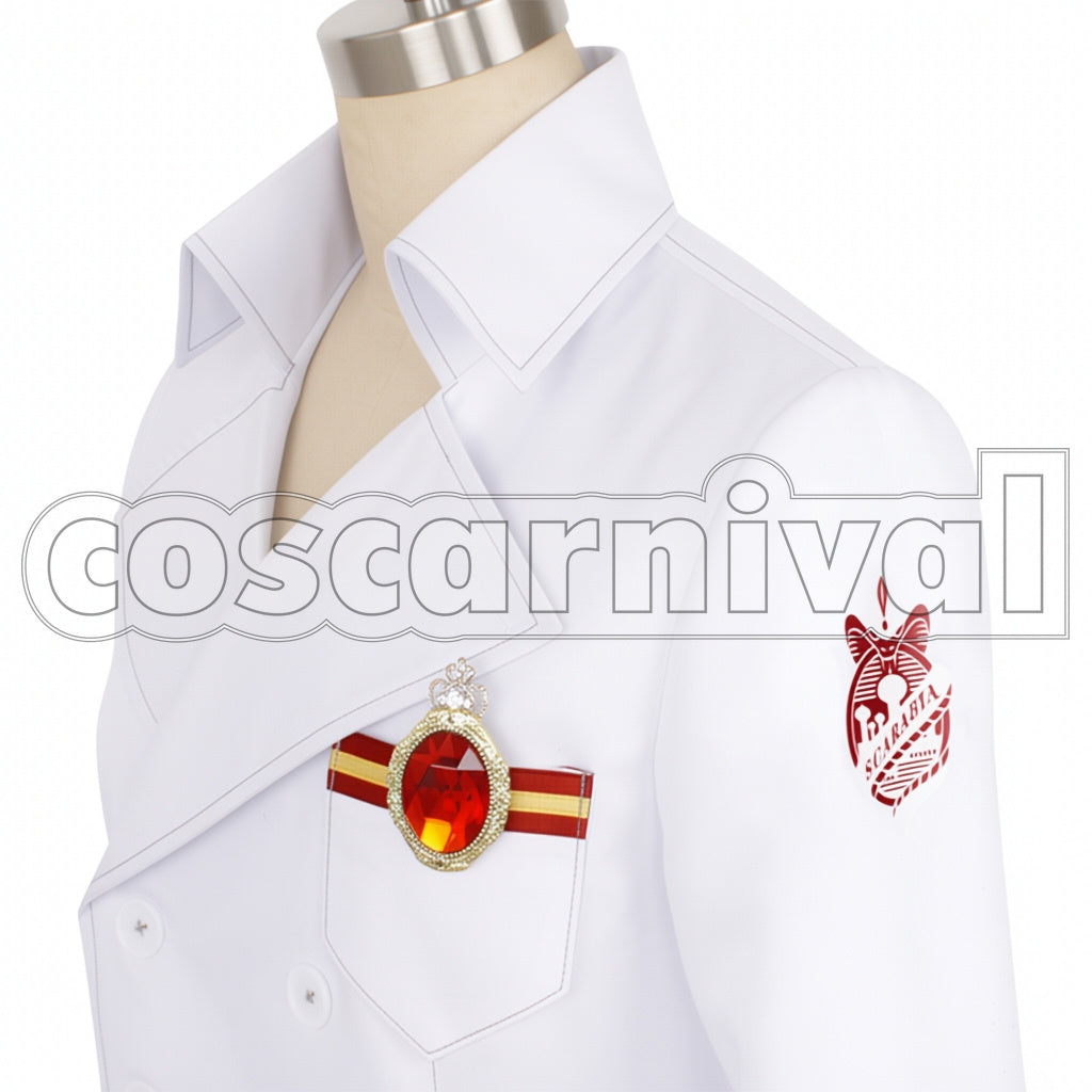 Disney Twisted-Wonderland Labwear Kalim Al-Asim Cosplay Costume