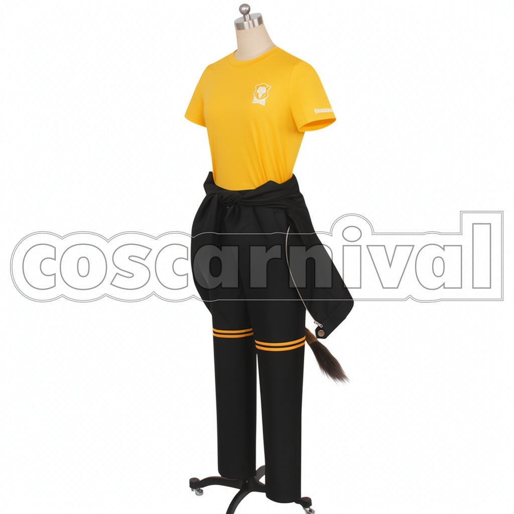 Disney Twisted-Wonderland PE Uniform Savanaclaw Dorm Leona Kingscholar Cosplay Costume