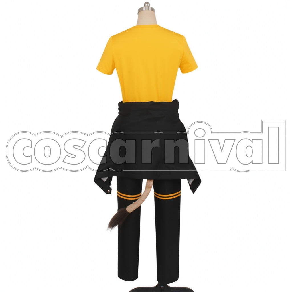 Disney Twisted-Wonderland PE Uniform Savanaclaw Dorm Leona Kingscholar Cosplay Costume
