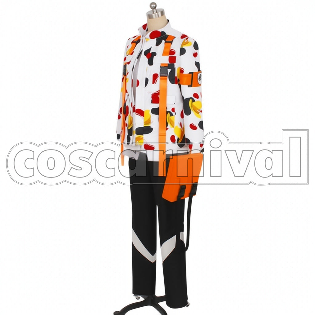 Disney Twisted-Wonderland Beans Camo Cater Diamond Cosplay Costume
