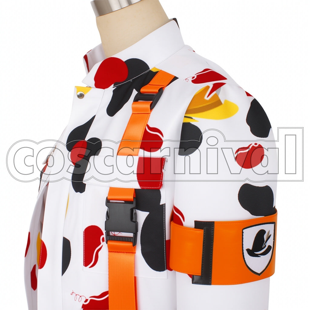Disney Twisted-Wonderland Beans Camo Cater Diamond Cosplay Costume