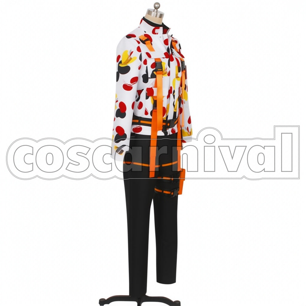 Disney Twisted-Wonderland Beans Camo Jade Leech Cosplay Costume