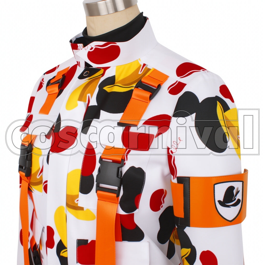 Disney Twisted-Wonderland Beans Camo Jade Leech Cosplay Costume