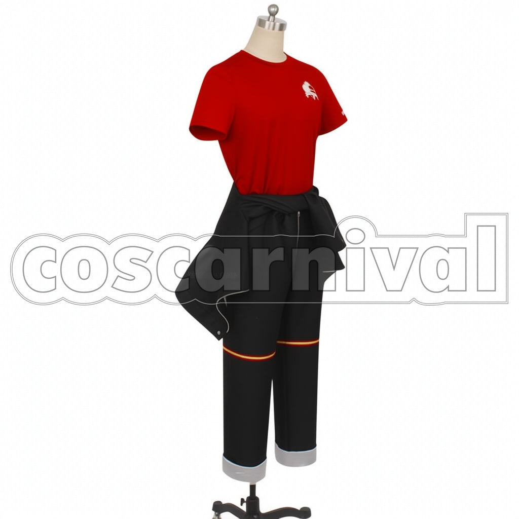 Disney Twisted-Wonderland PE Uniform Heartslabyul Dorm Ace Trappola Cosplay Costume