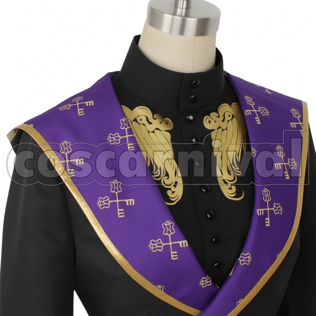 Disney Twisted-Wonderland Ceremonial Robes Full Group Cosplay Costume