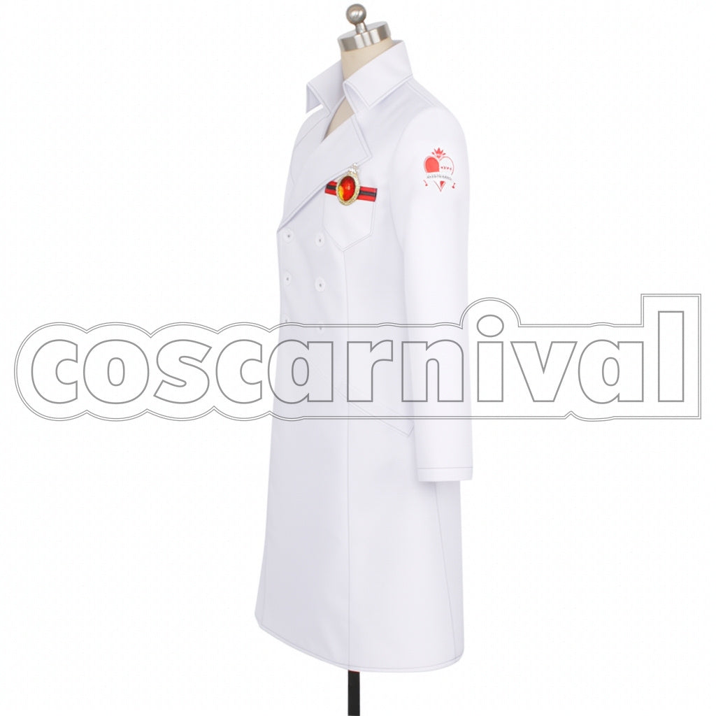 Disney Twisted-Wonderland Labwear Heartslabyul Dorm Riddle Rosehearts Cosplay Costume