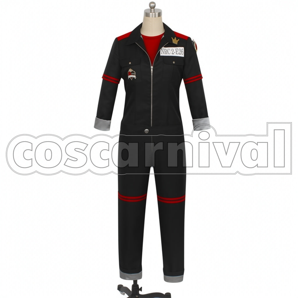 Disney Twisted-Wonderland PE Uniform Heartslabyul Dorm Riddle Rosehearts Cosplay Costume