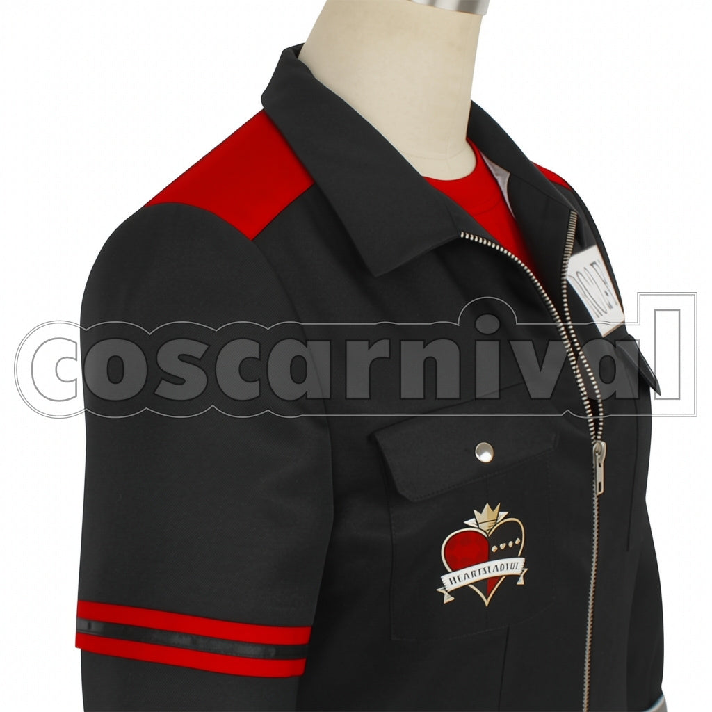 Disney Twisted-Wonderland PE Uniform Heartslabyul Dorm Riddle Rosehearts Cosplay Costume