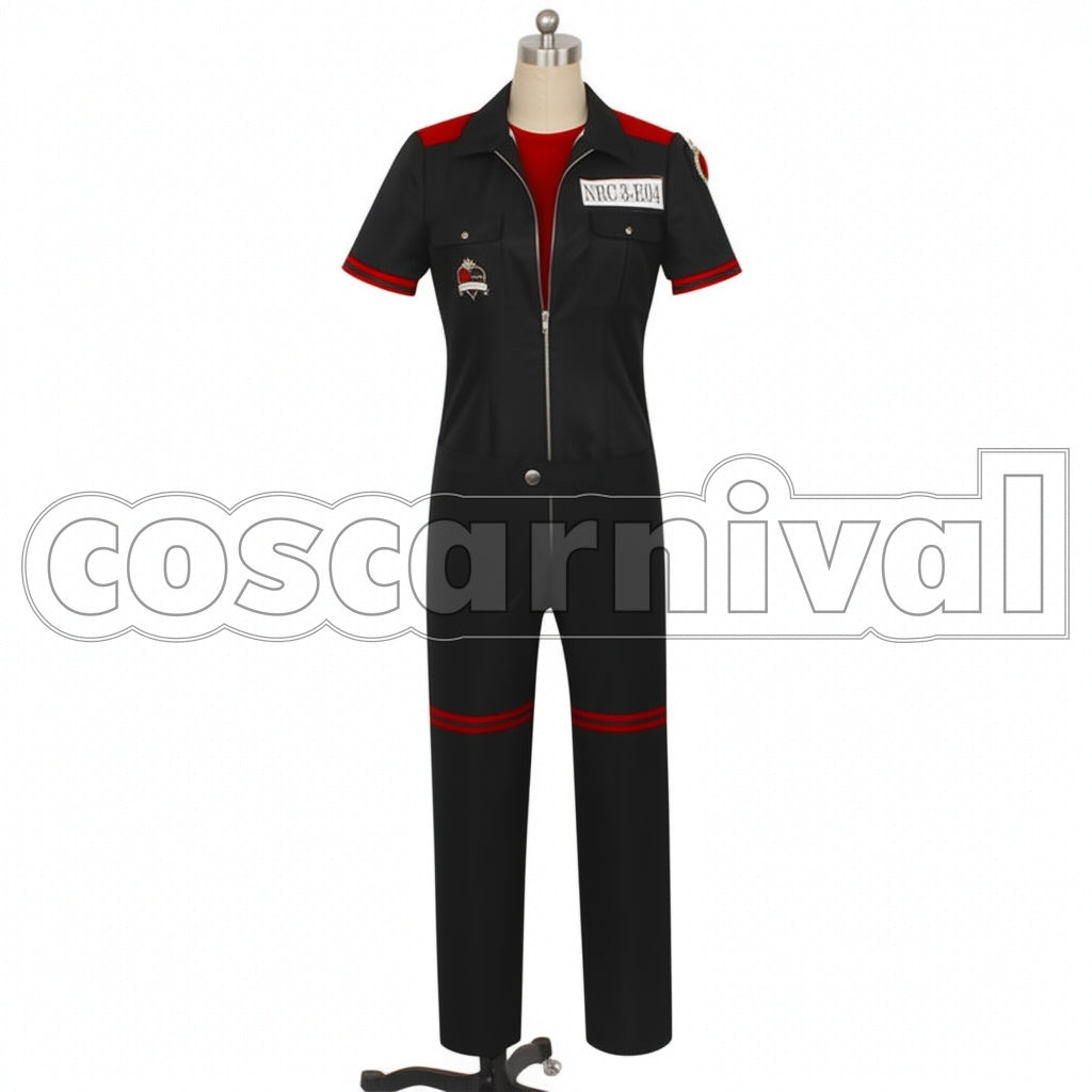 Disney Twisted-Wonderland PE Uniform Heartslabyul Dorm Trey Clover Cosplay Costume