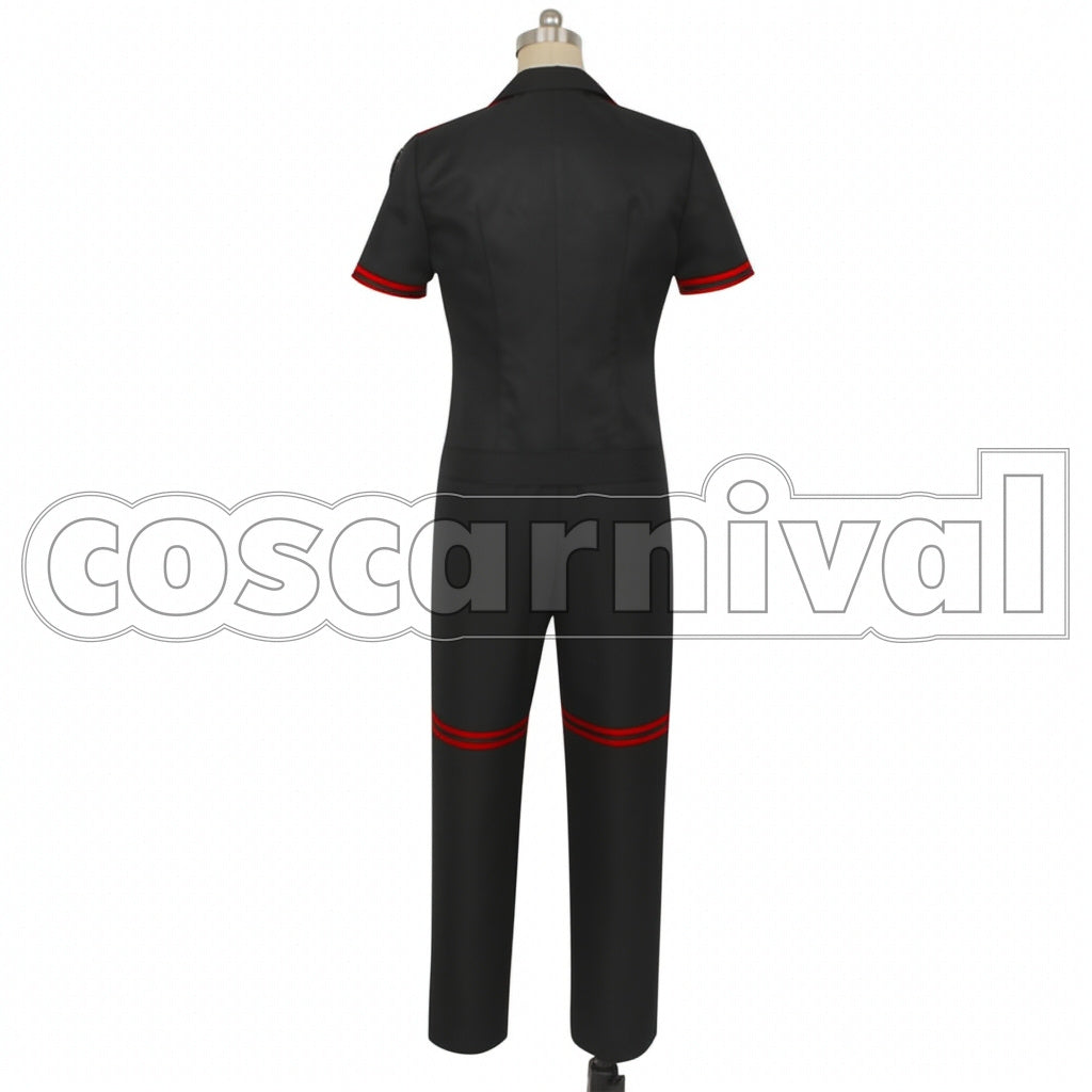 Disney Twisted-Wonderland PE Uniform Heartslabyul Dorm Trey Clover Cosplay Costume