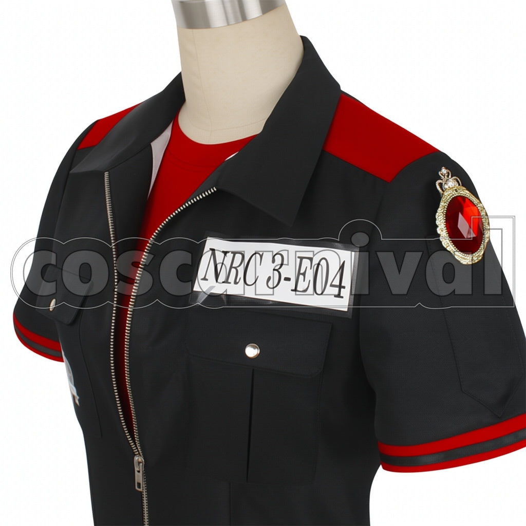 Disney Twisted-Wonderland PE Uniform Heartslabyul Dorm Trey Clover Cosplay Costume