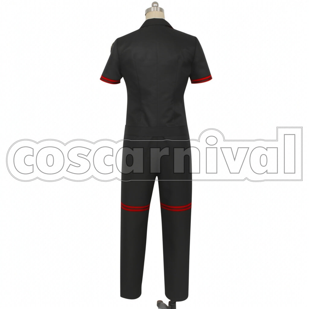 Disney Twisted-Wonderland PE Uniform Heartslabyul Dorm Deuce Spade Cosplay Costume