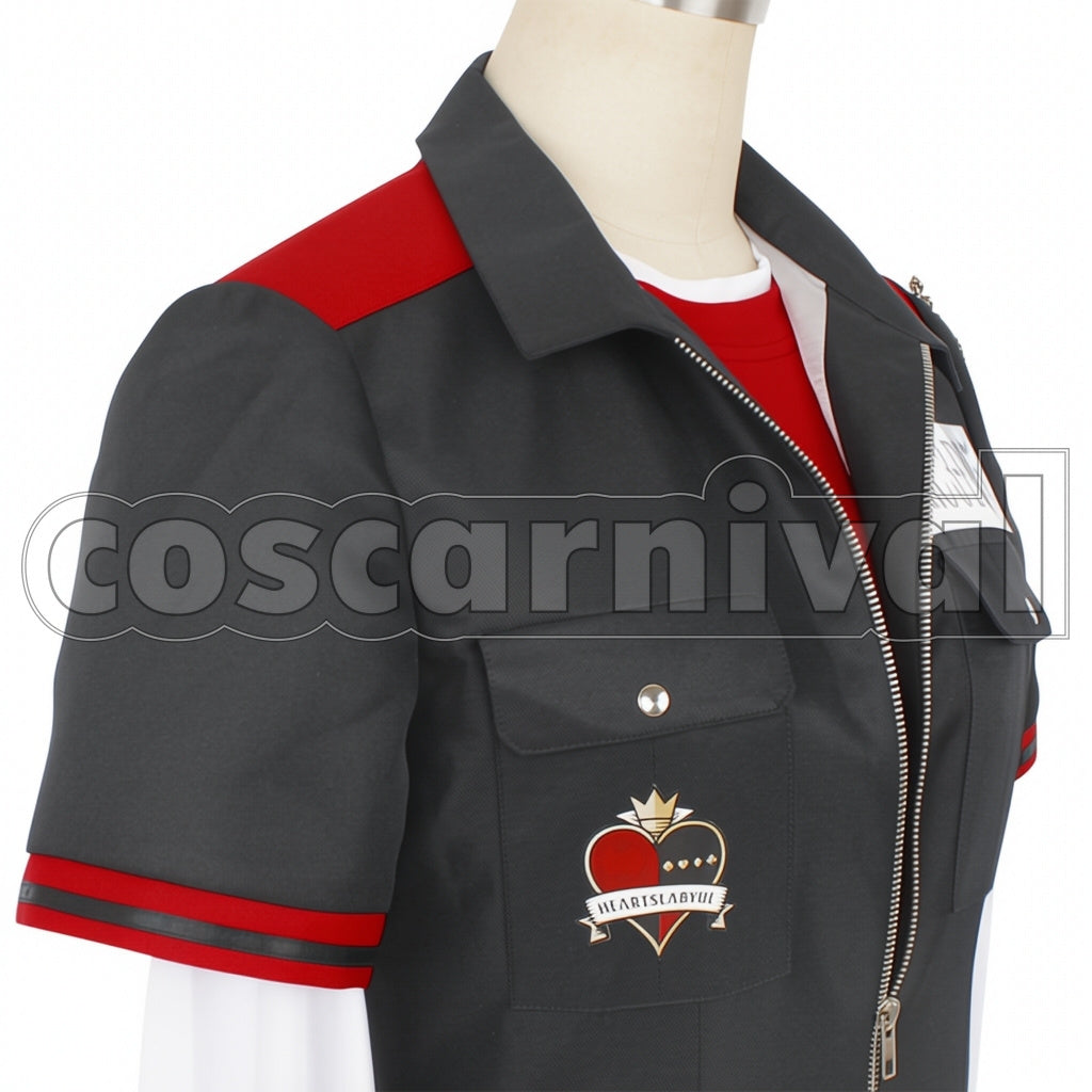 Disney Twisted-Wonderland PE Uniform Heartslabyul Dorm Cater Diamond Cosplay Costume