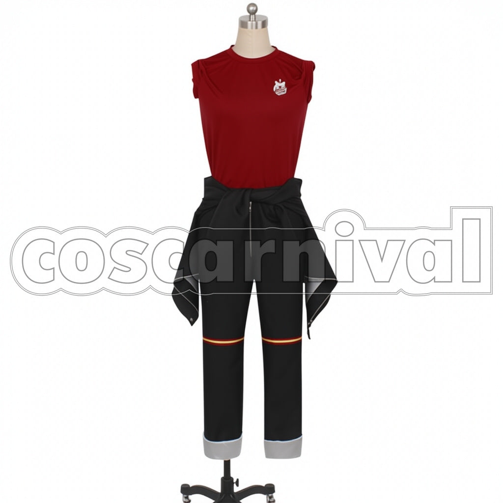 Disney Twisted-Wonderland PE Uniform Scarabia Dorm Kalim Al-Asim Cosplay Costume