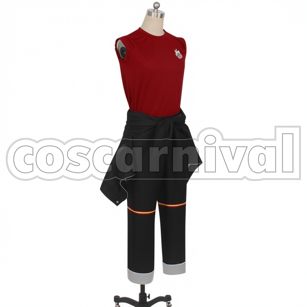 Disney Twisted-Wonderland PE Uniform Scarabia Dorm Kalim Al-Asim Cosplay Costume
