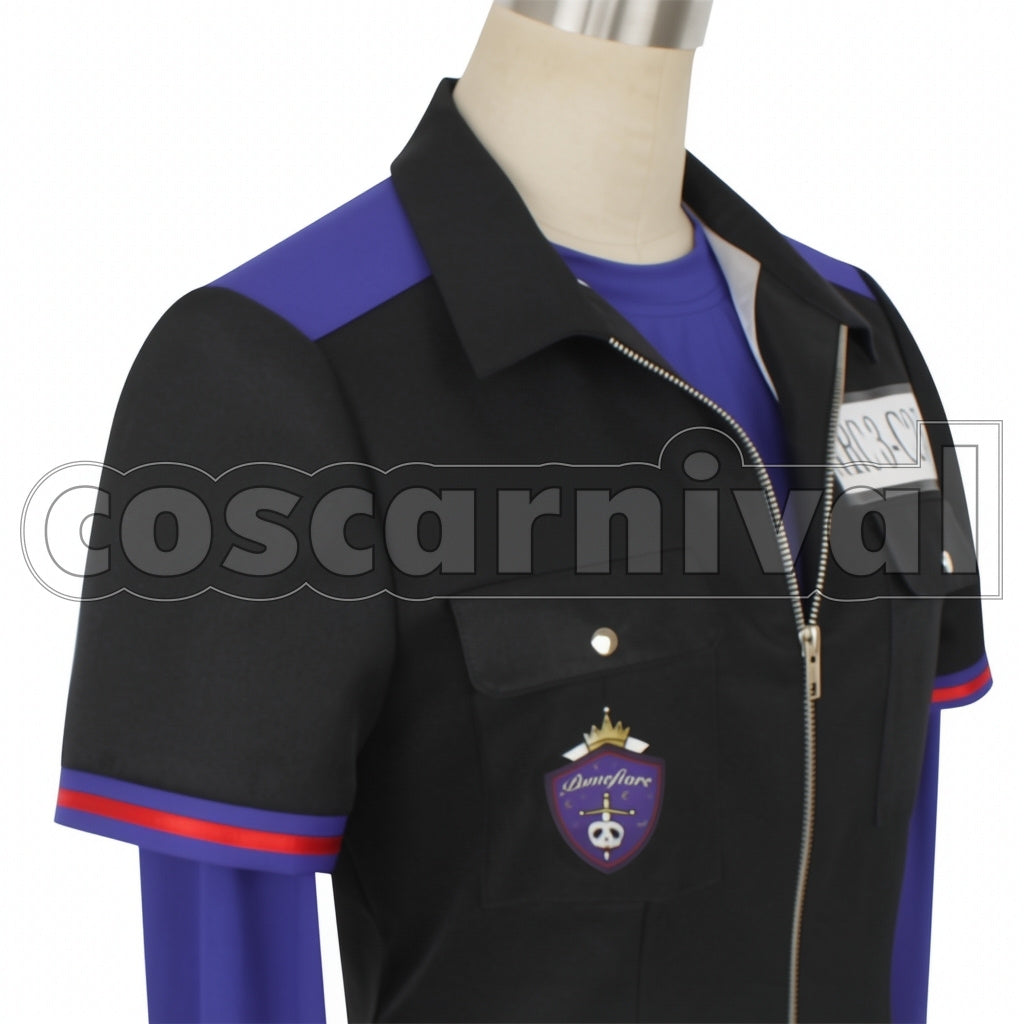 Disney Twisted-Wonderland PE Uniform Pomefiore Dorm Vil Schoenheit Cosplay Costume