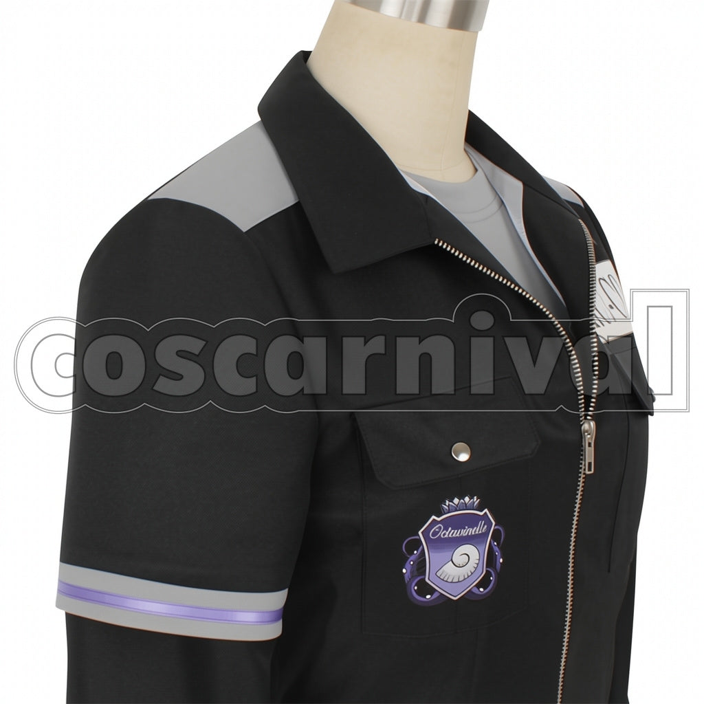 Disney Twisted-Wonderland PE Uniform Octavinelle Dorm Azul Ashengrotto Cosplay Costume