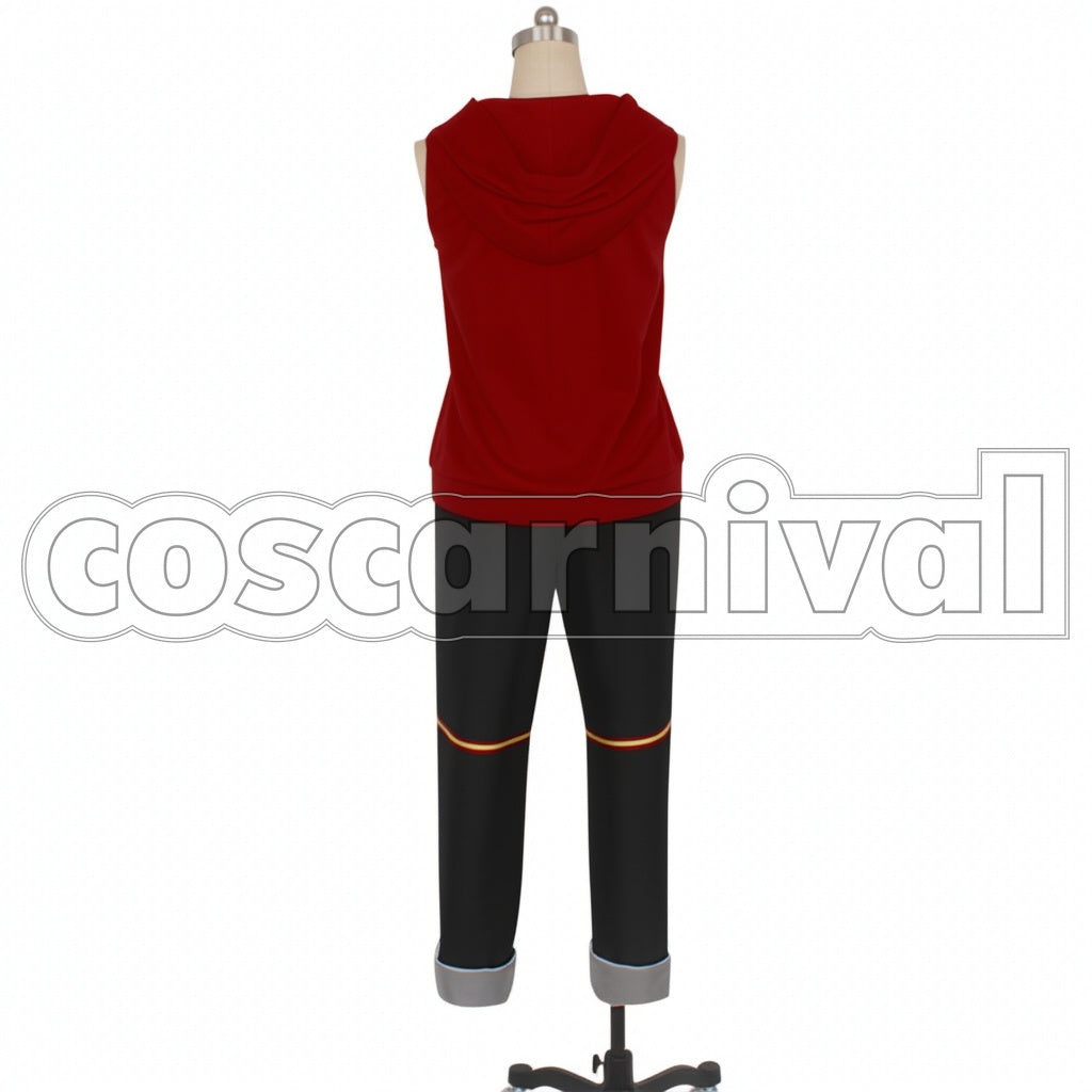 Disney Twisted-Wonderland PE Uniform Scarabia Dorm Jamil Viper Cosplay Costume