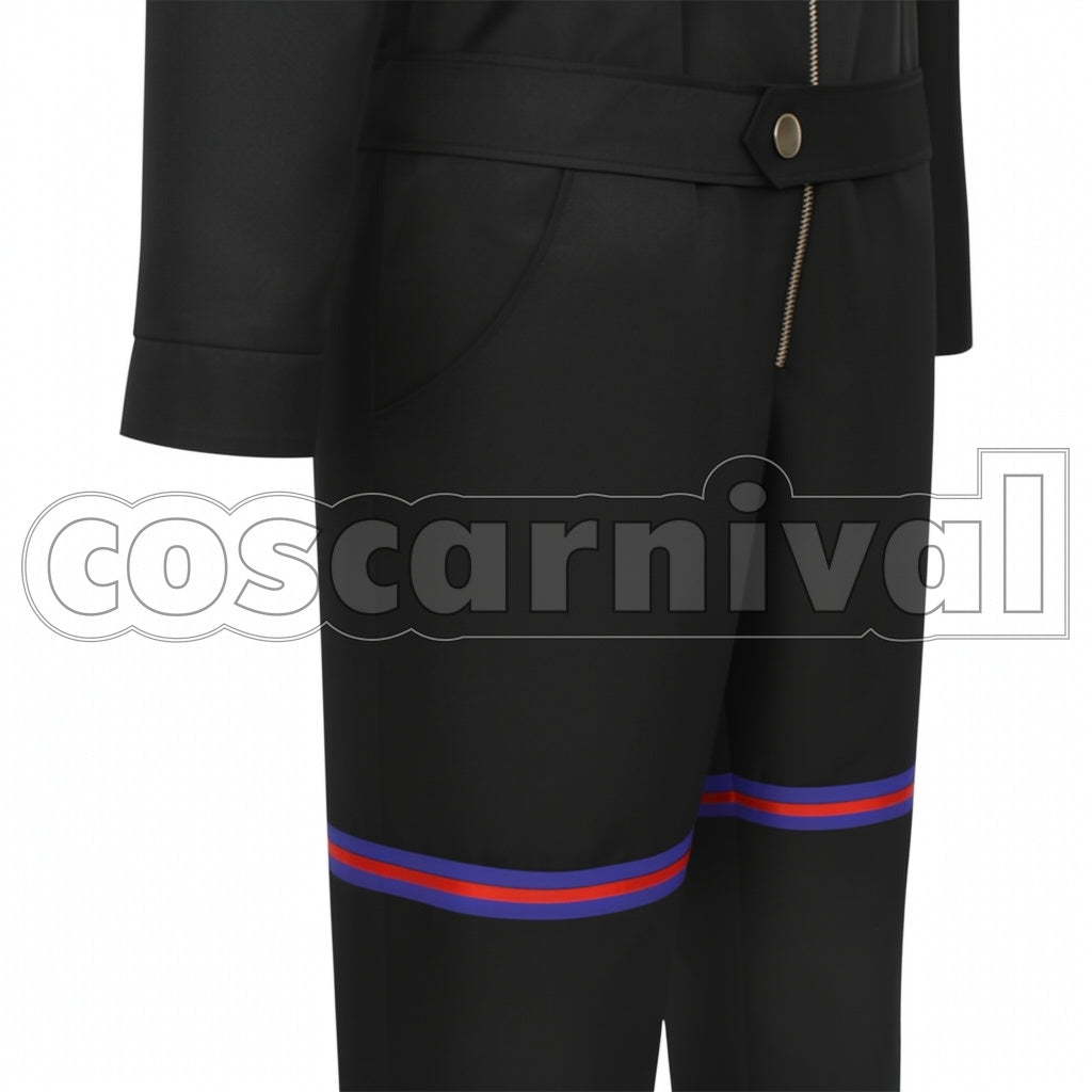 Disney Twisted-Wonderland PE Uniform Pomefiore Dorm Rook Hunt Cosplay Costume