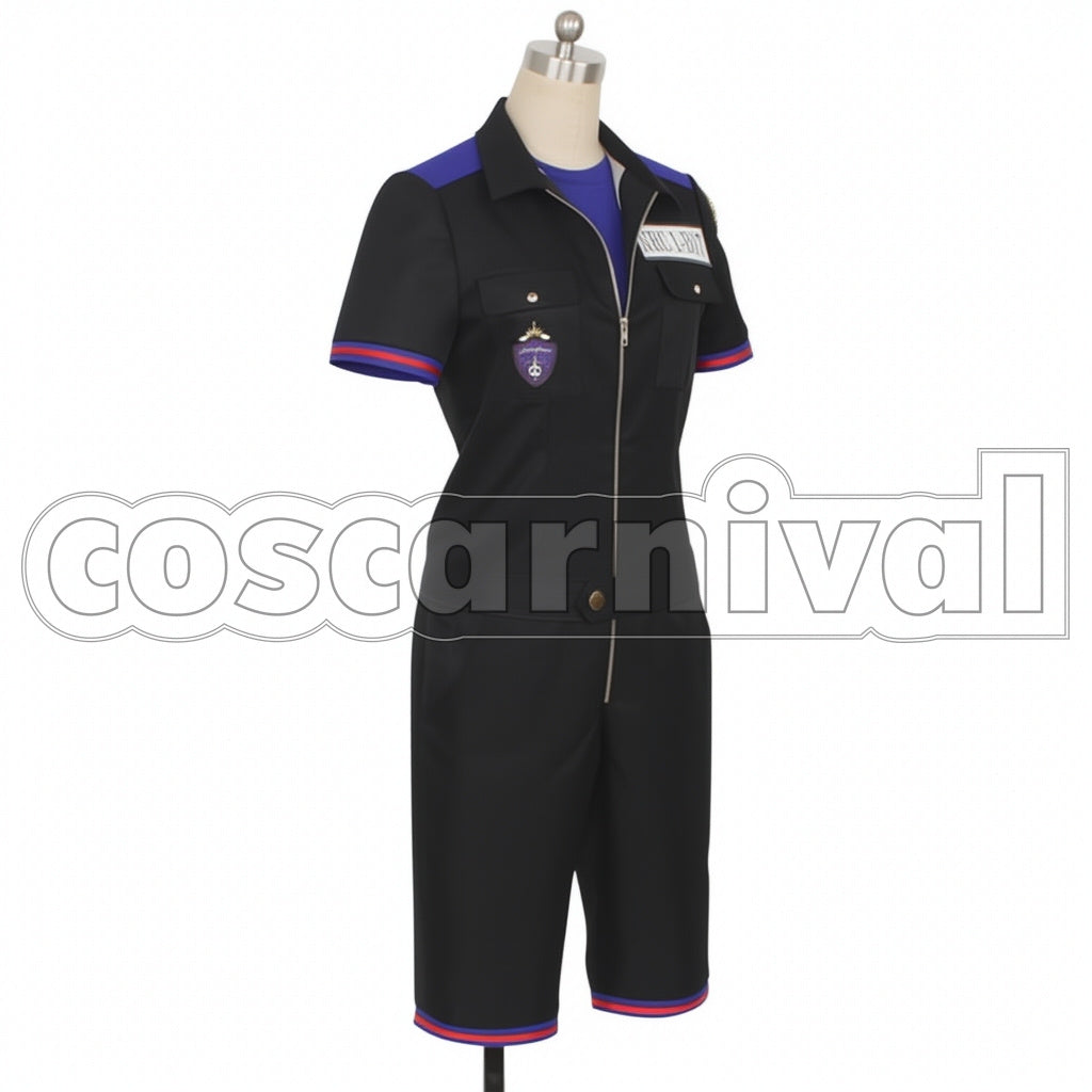 Disney Twisted-Wonderland PE Uniform Pomefiore Dorm Epel Felmier Cosplay Costume