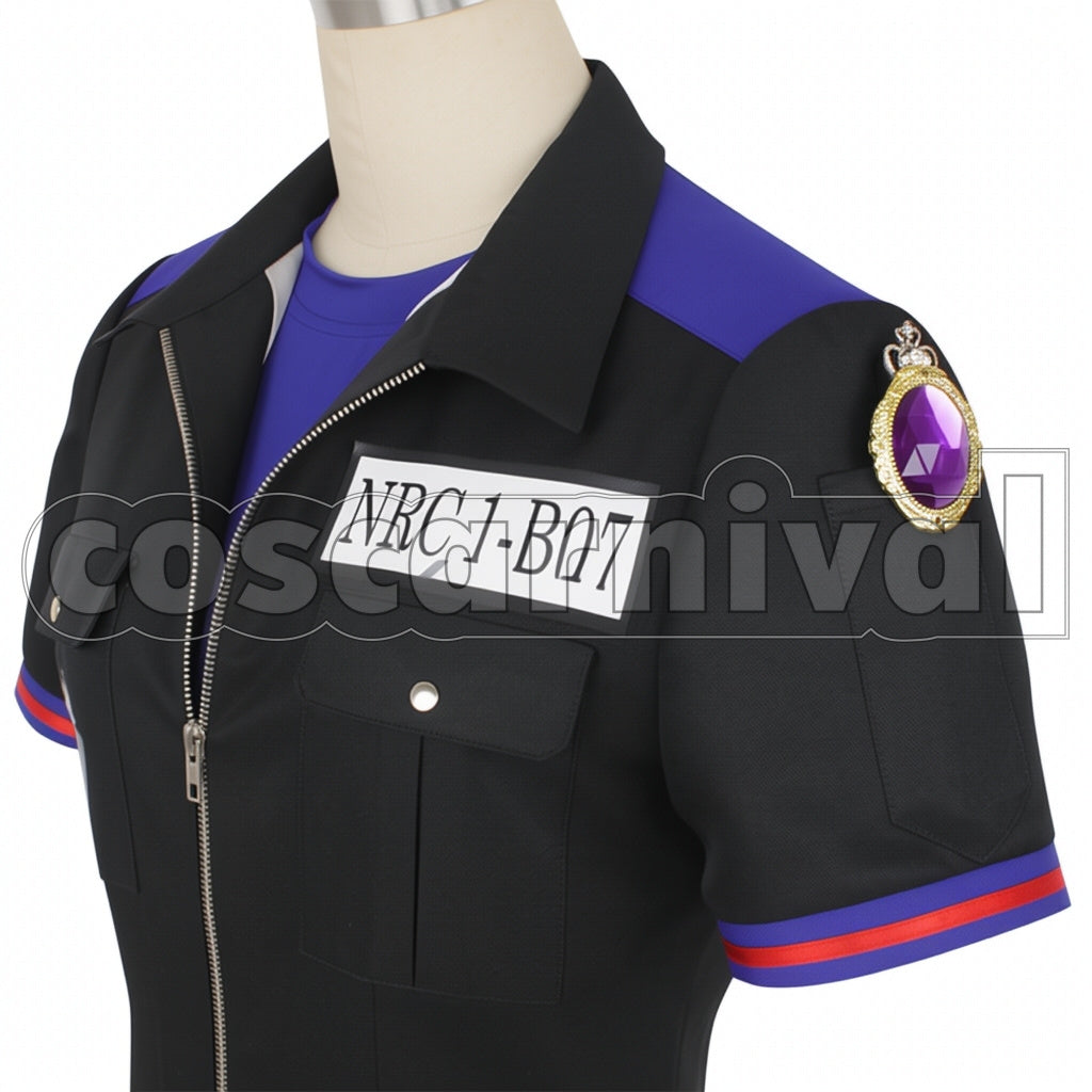 Disney Twisted-Wonderland PE Uniform Pomefiore Dorm Epel Felmier Cosplay Costume