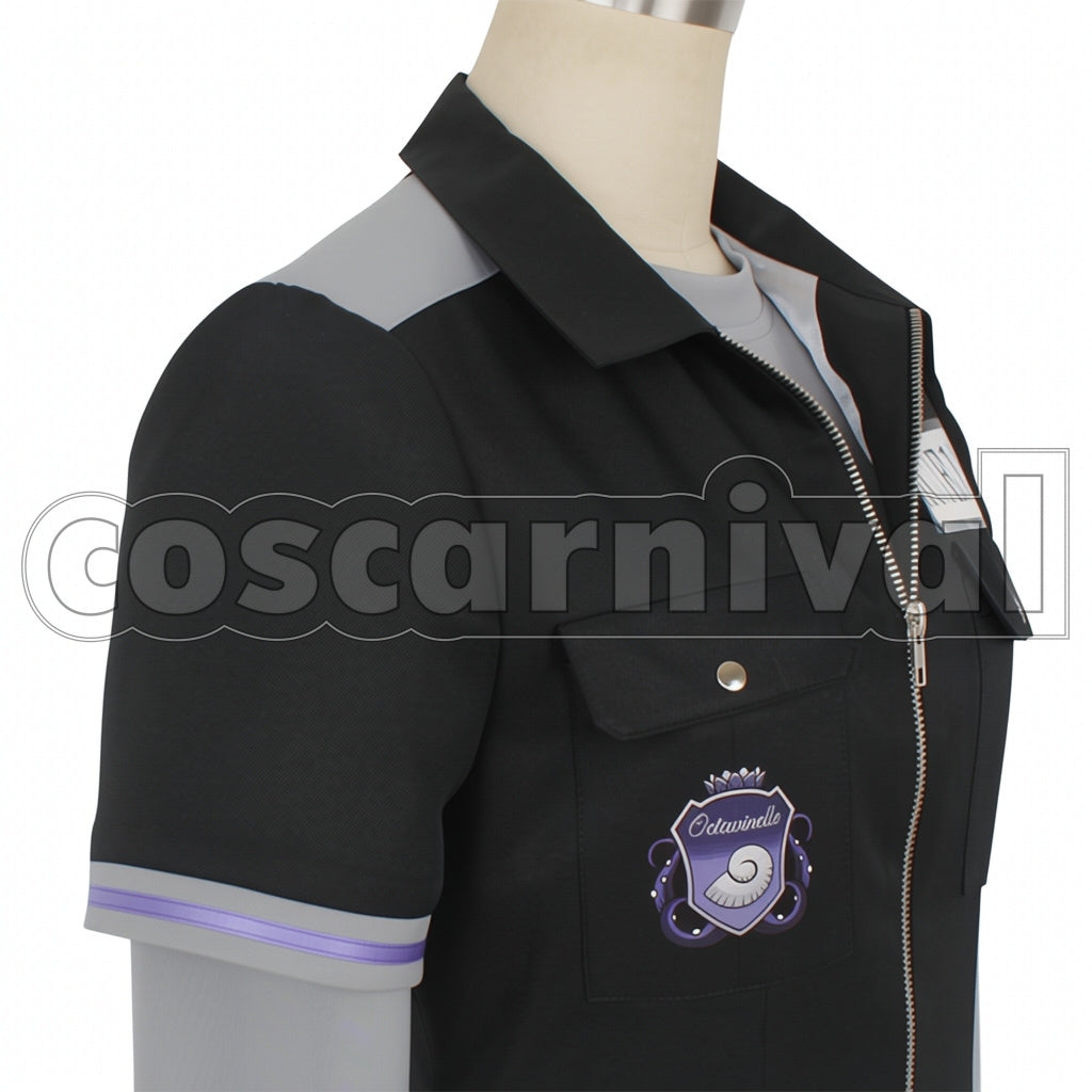 Disney Twisted-Wonderland PE Uniform Octavinelle Dorm Jade Leech Cosplay Costume