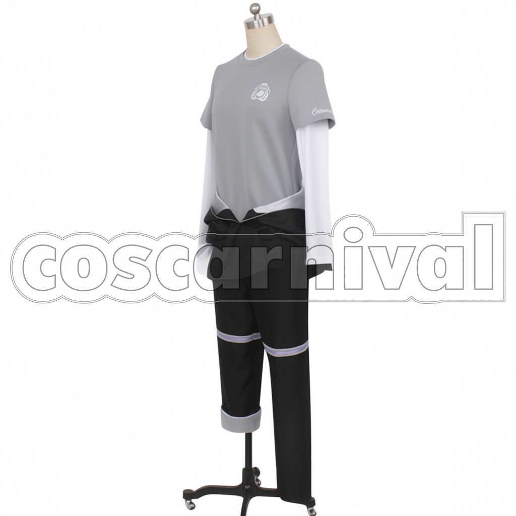 Disney Twisted-Wonderland PE Uniform Octavinelle Dorm Floyd Leech Cosplay Costume