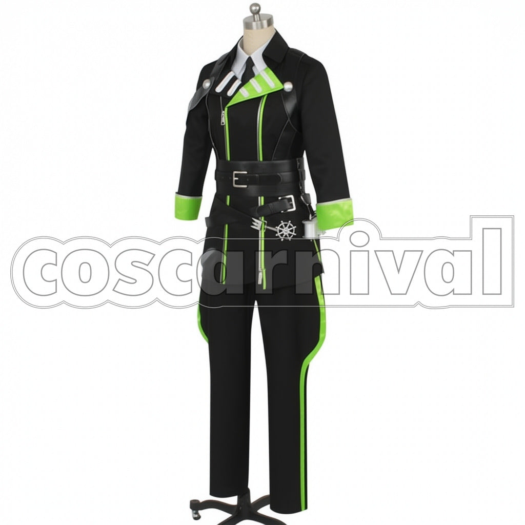Disney Twisted-Wonderland Outfit) Diasomnia Dorm Sebek Zigvolt Cosplay Costume